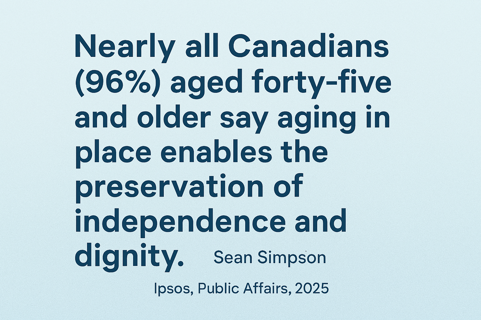 Aging in Place